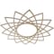 Ekena Millwork Eleanor Wood Fretwork Pierced Ceiling Medallion, Birch, 34"OD x 13 1/8"ID x 1/4"T CMWP34X34X0250EABI - alternate 4
